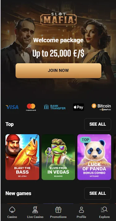 Slot Mafia Casino Online